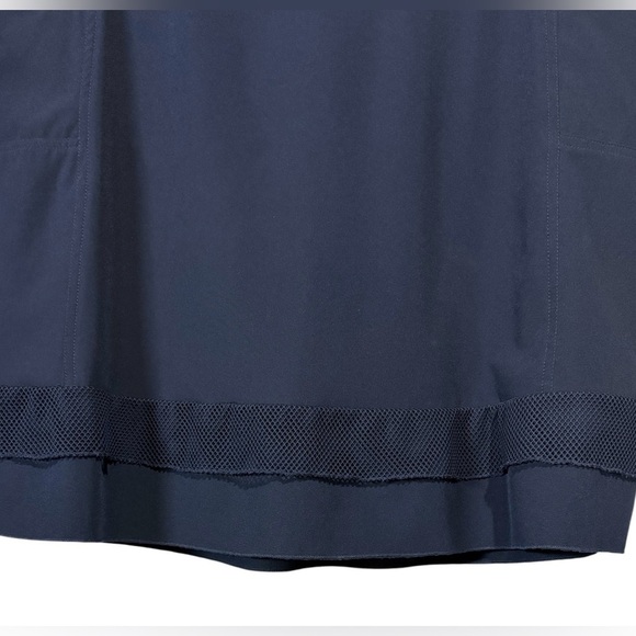 Claire France, Plus Size Skort - Navy Blue With Mesh Trim, Size 16W - Picture 5 of 9